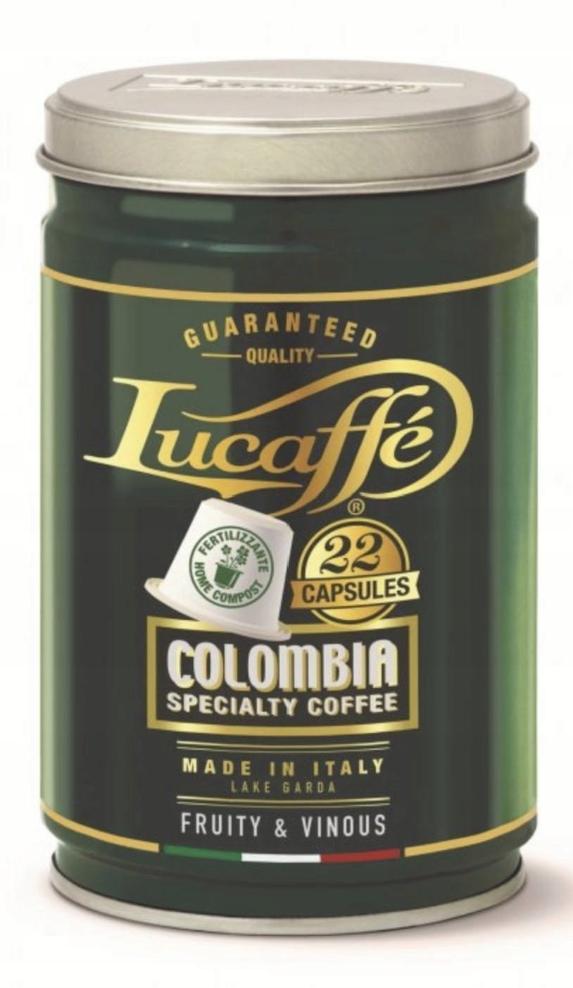 Lucaffe Kapsułki do Nespresso Colombia Specialty Coffee - 22 sztuki