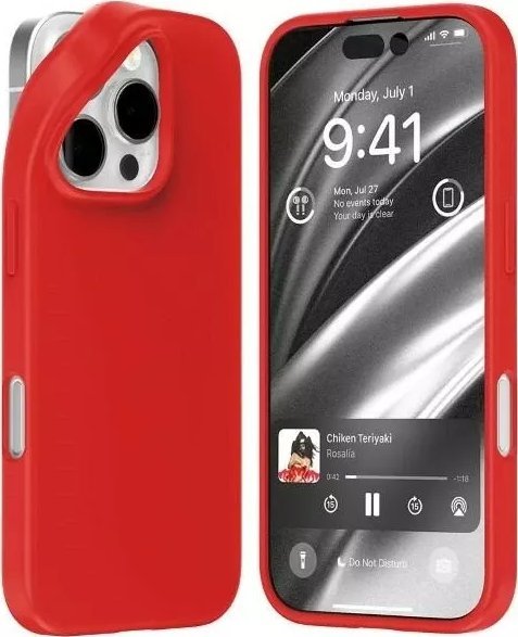 Mercury Mercury Soft iPhone 16 Pro 6,3" czerwony /red