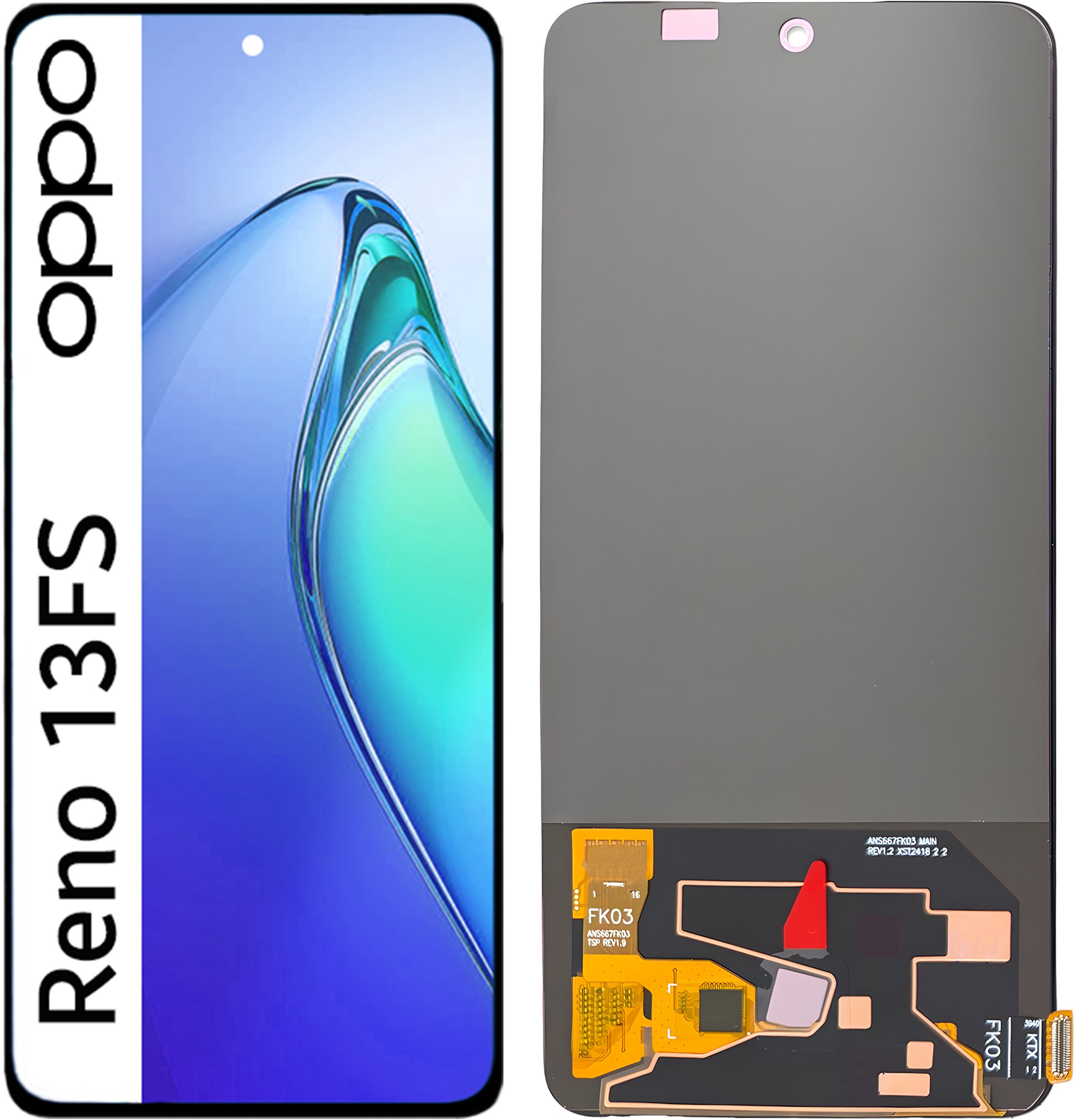 Wyświetlacz do Oppo Reno 13 FS Ekran LCD OLED (5904858354306)
