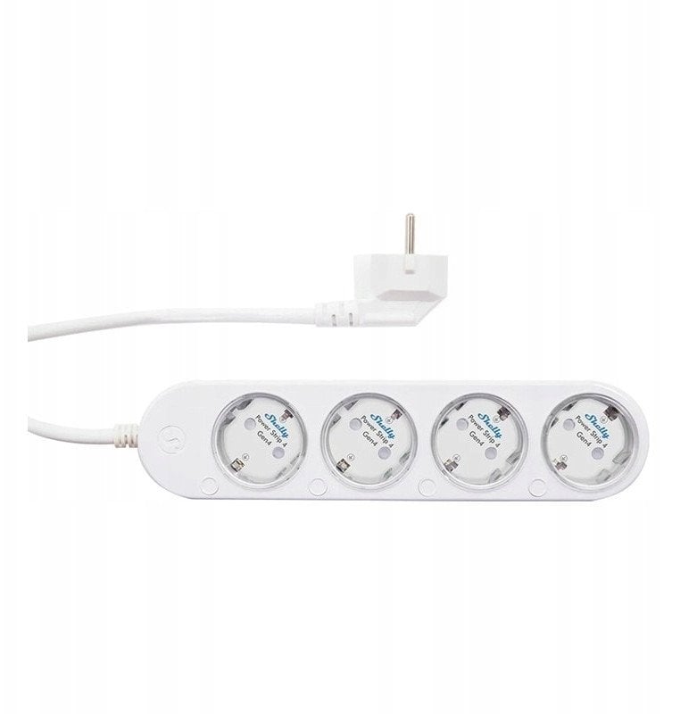 Steckdosenleiste Power Strip 4 Gen4(weiß, 1,5 Meter Kabel, mit Energiemessung)