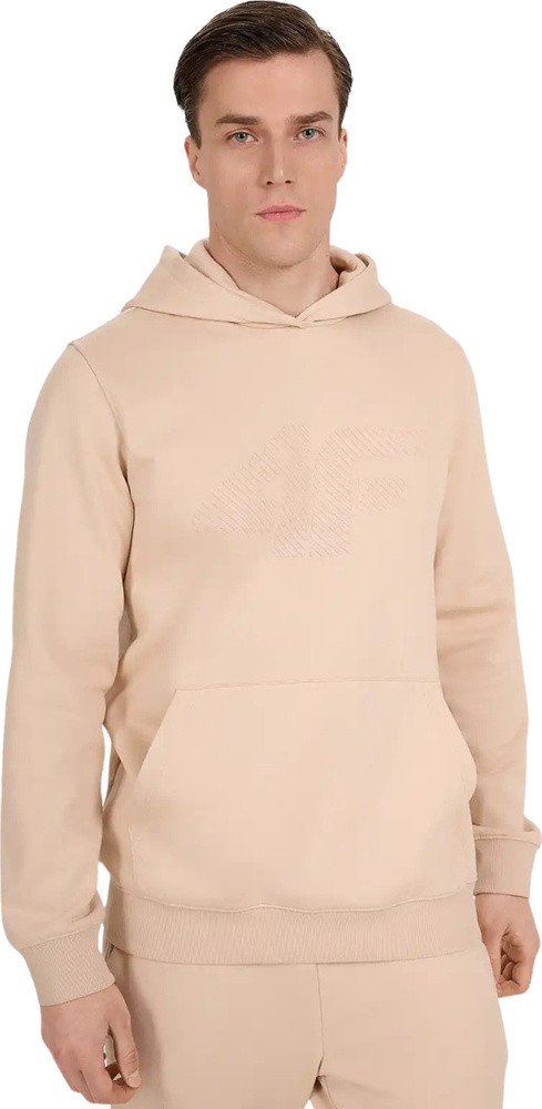 Bluza męska 4F M1980 beżowa 4FWAW25TSWSM1980 83S L