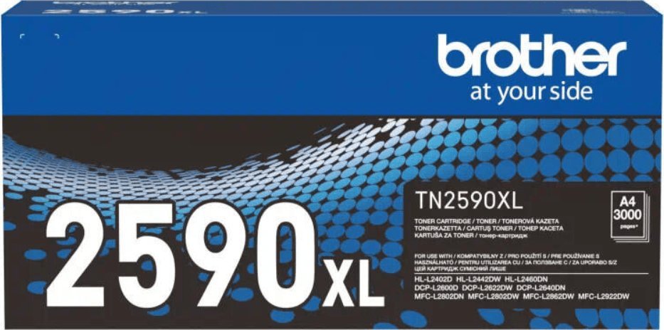 Toner Brother TN-2590XL Black Oryginał (TN2590XL)