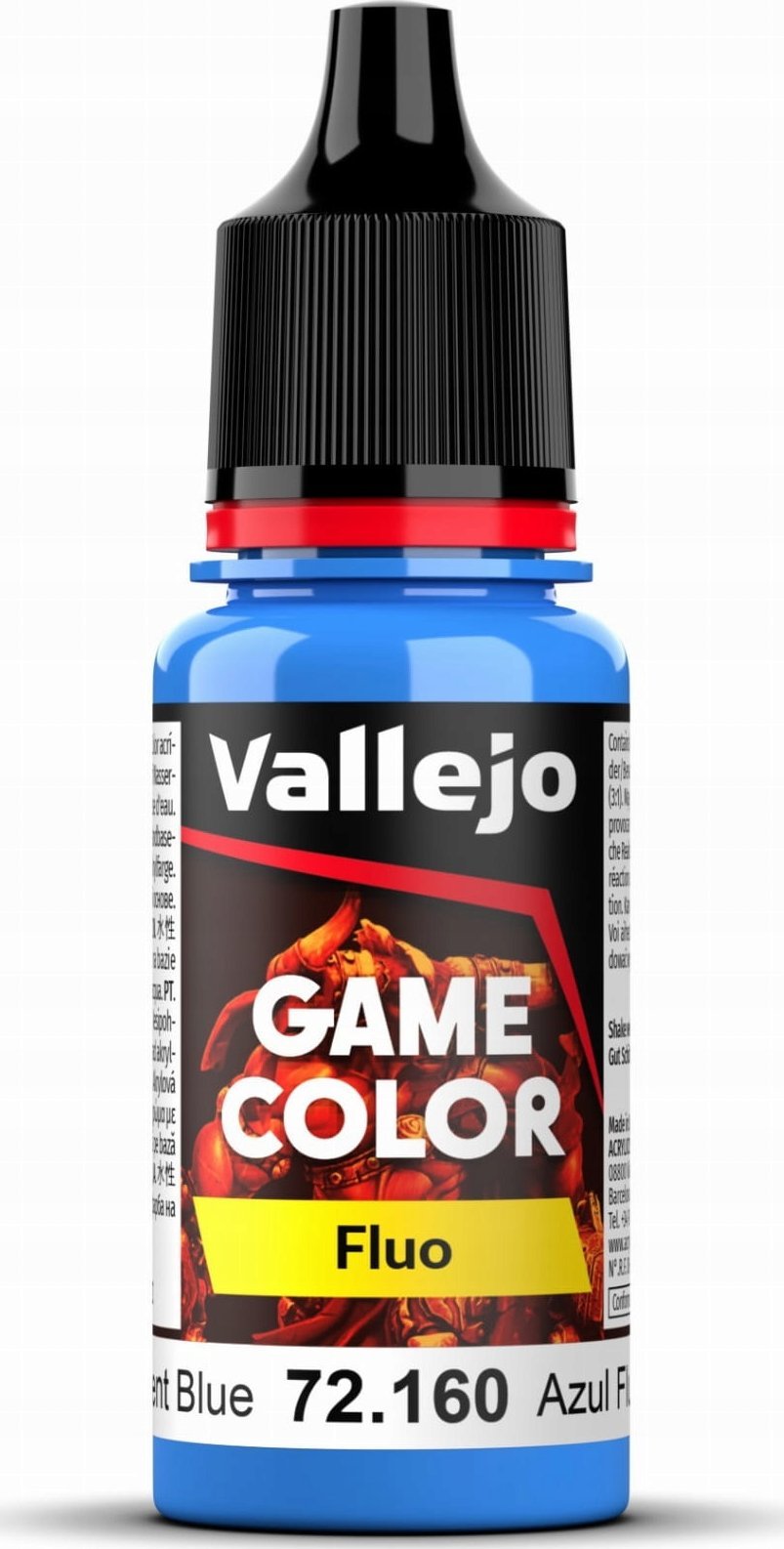 Vallejo Vallejo: 72.160 - Game Color - Fluo - Blue (18 ml)