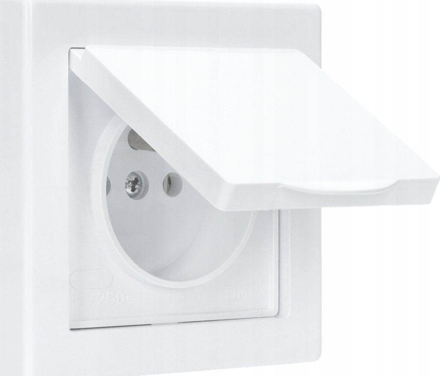 Timex Gniazdo łazienkowe kuchenne JOWISZ biały