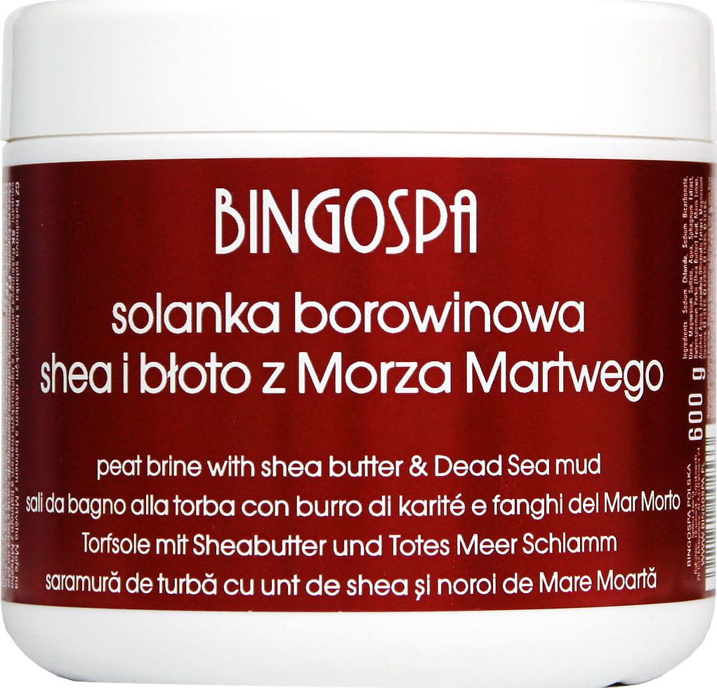 BingoSpa Solanka borowinowa z masłem shea i błotem z Morza Martwego