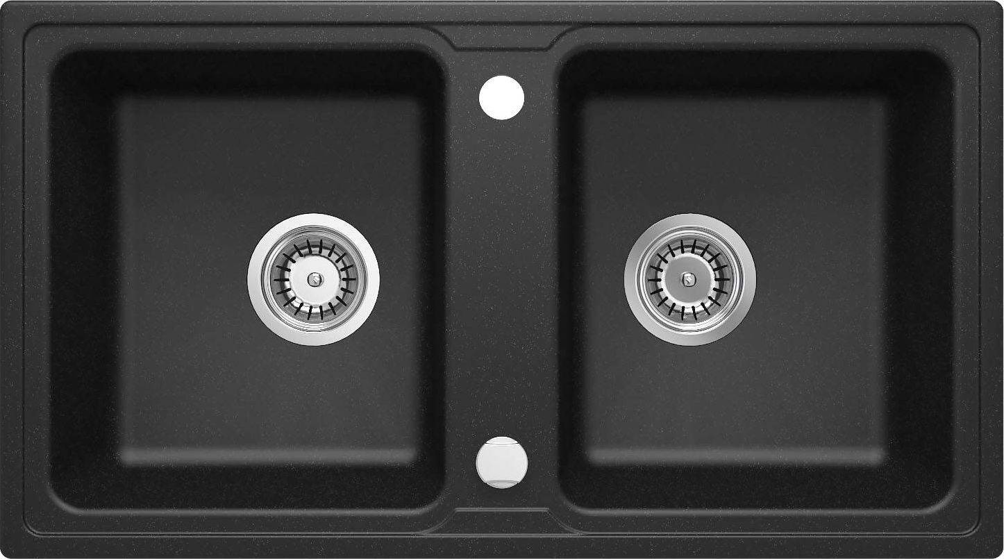 Zlewozmywak Deante Deante Zorba 2-komorowy bez ociekacza