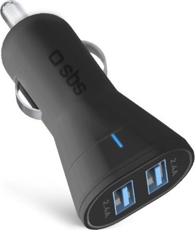 Ładowarka SBS Mobile 2x USB-A 2.4 A (TECR2USB24AFAST)