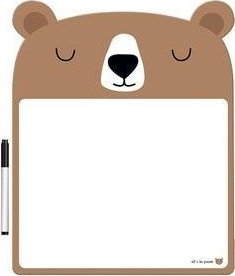 Tablica suchościeralna Miś