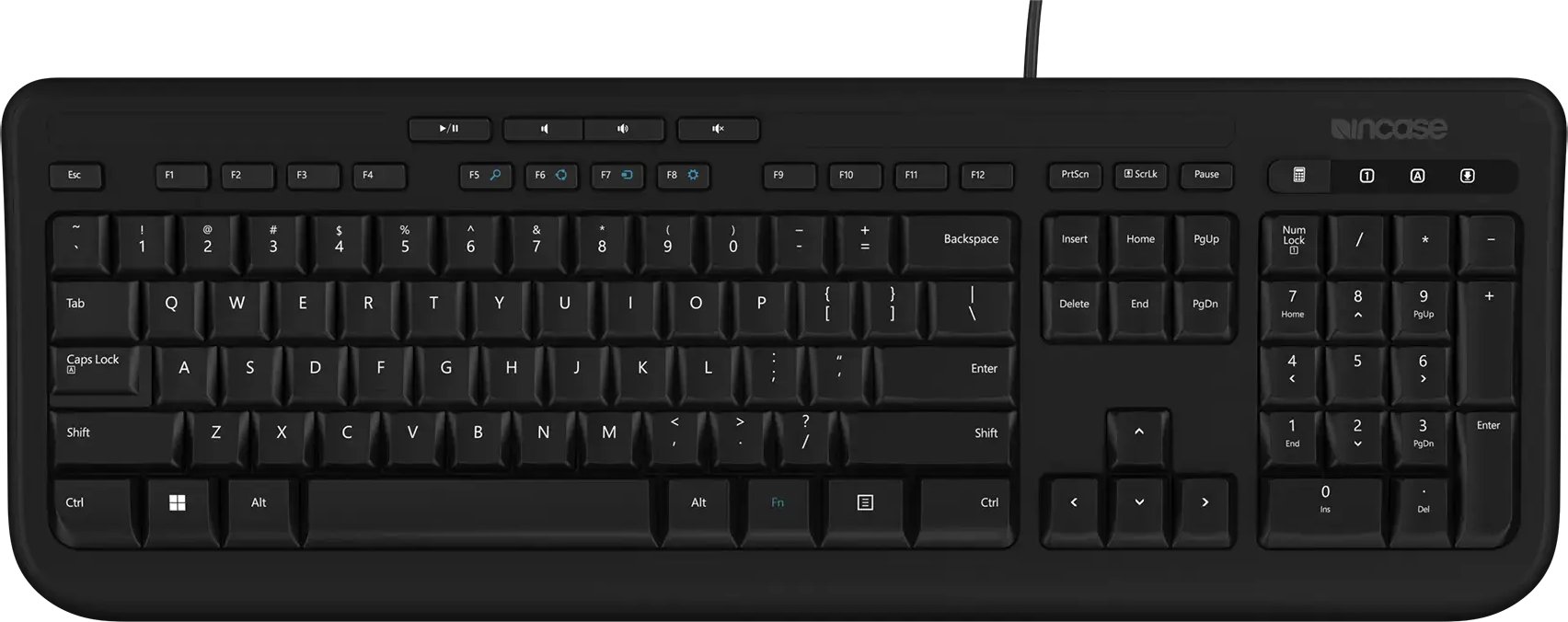 WIRED KEYBOARD 600 FR LAYOUT/AZERTY EN/FR/NL/DE BLACK EMEA