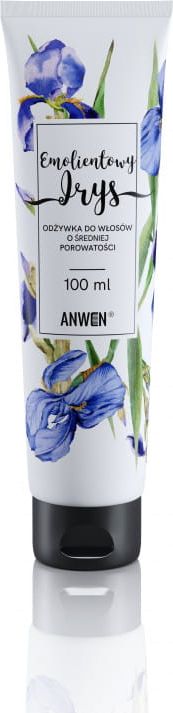 Anwen Odżywka do włosów o średniej porowatości Emolientowy Irys - 100 ml (ANW-140)