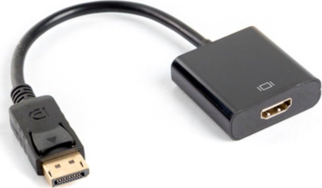 Adapter AV Lanberg PRZEJŚCIE ADAPTER Z DISPLAYPORT NA HDMI MONITOR TV