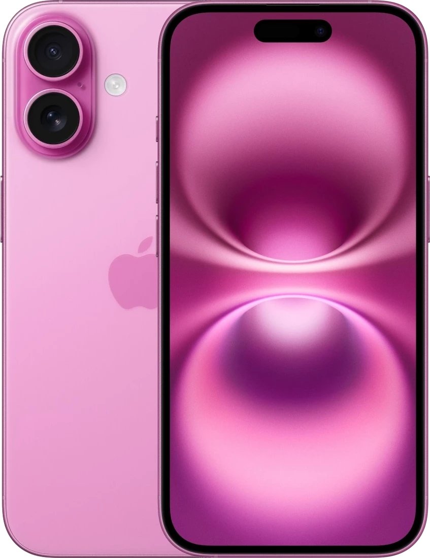 Smartfon Apple iPhone 16 256GB Pink (MYEG3HN/A)