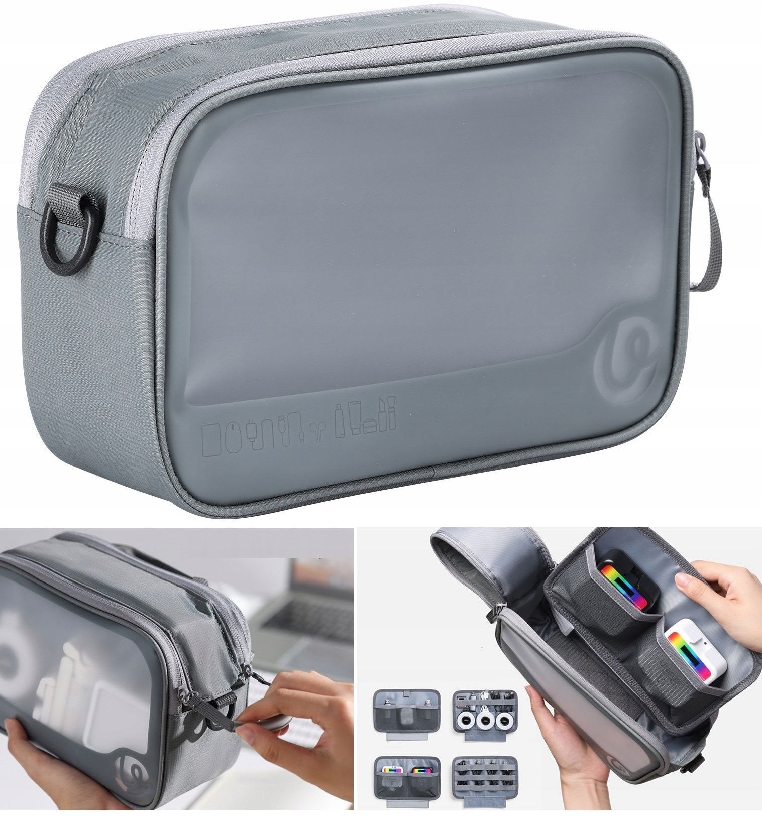 Duży Futerał Etui Torba Podróżna Na Akcesoria Foto Video Telefon Ulanzi Bp15 / Sku:b170 / Rozmiar L