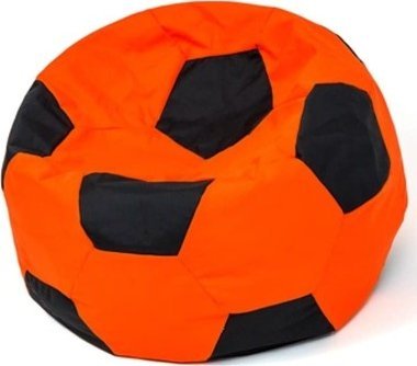 Go Gift Pufa worek sako PIŁKA pomarańczowy-czarny XL 120