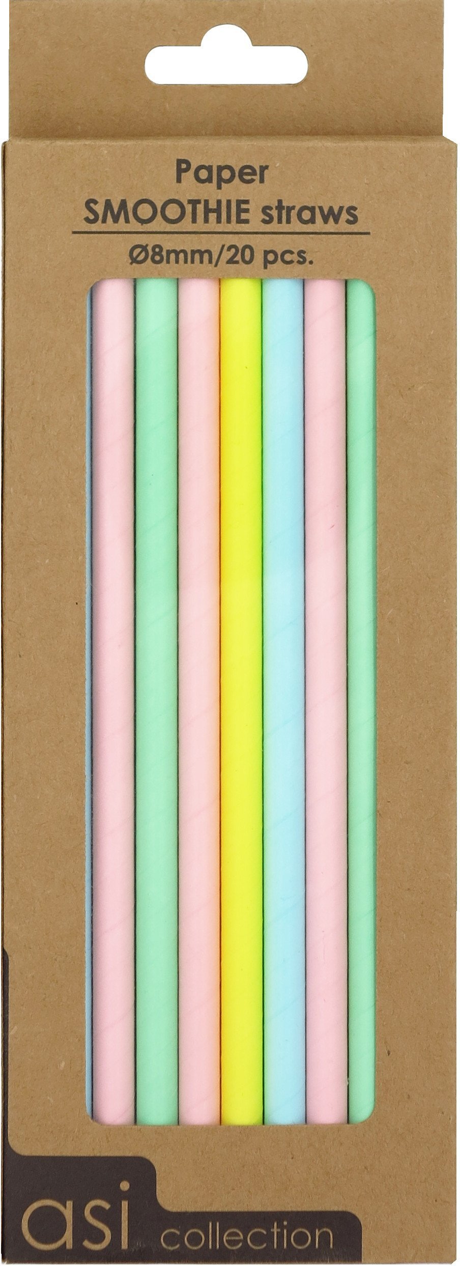 Papira smutiju salmini 20gab / O8mm / 21cm 4744561014477