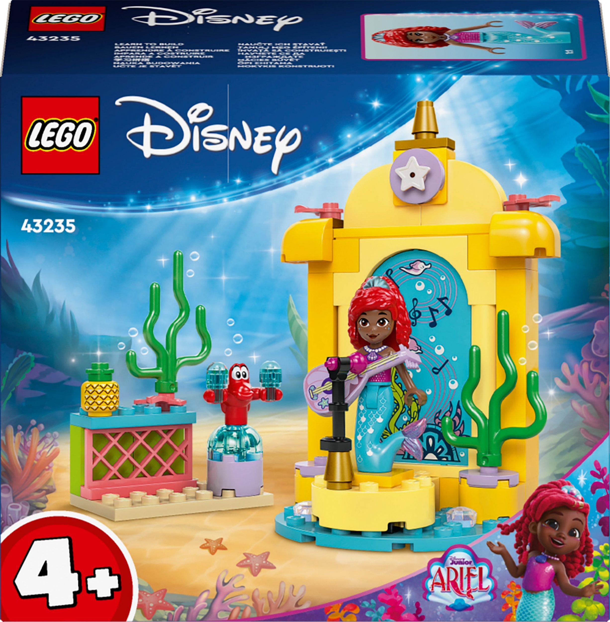 LEGO Disney Princess Scena muzyczna Arielki (43235)