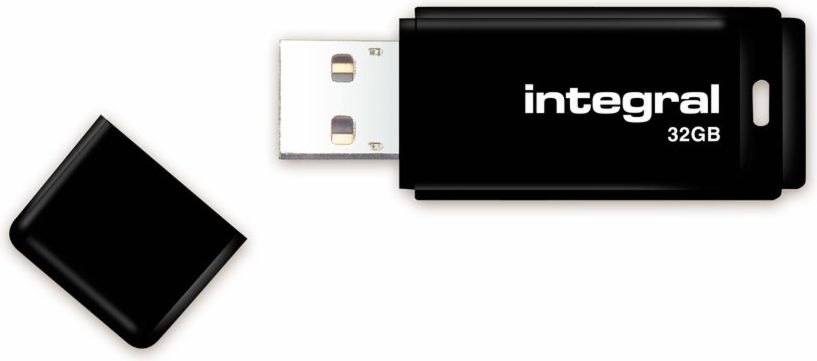 Pendrive Integral Black, 32 GB (INFD32GBBLK)
