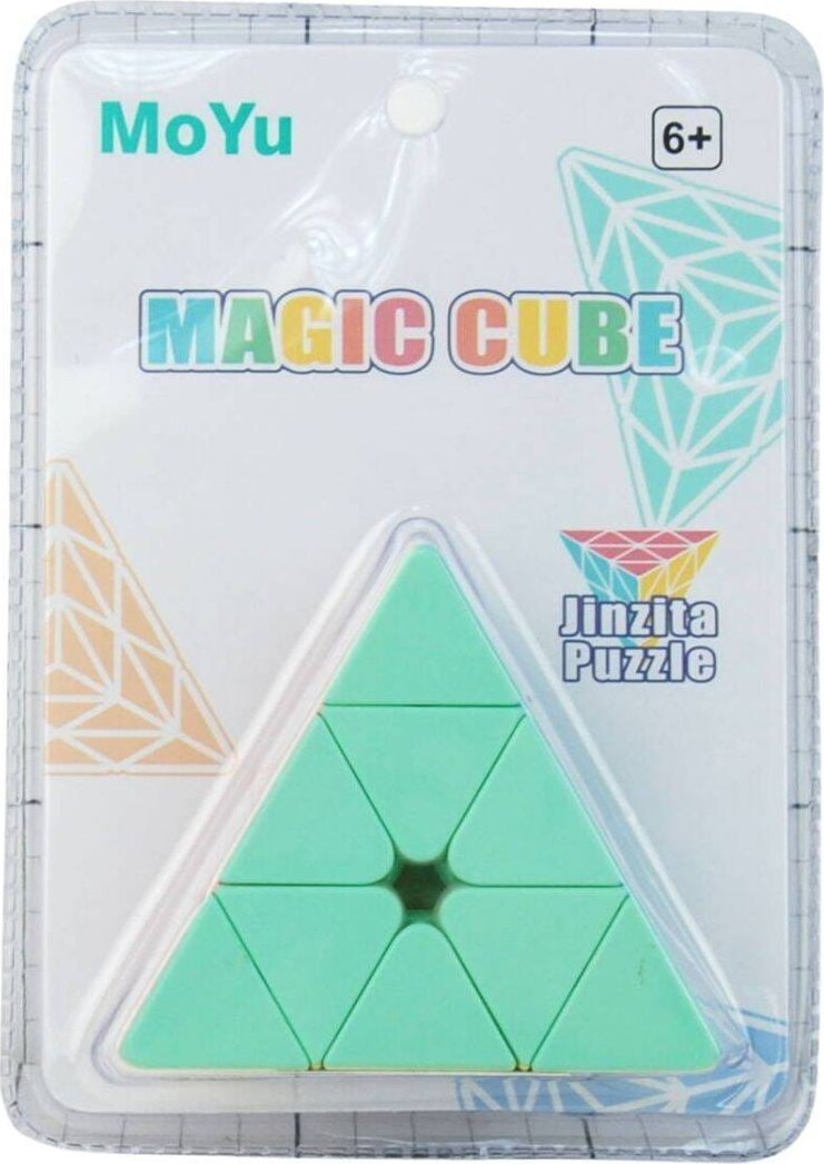 Dromader UKŁADANKA PIRAMIDA NA BLISTRZE 1szt