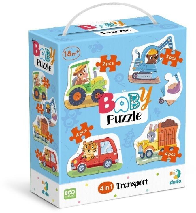 Baby puzzle 4w1 Transport