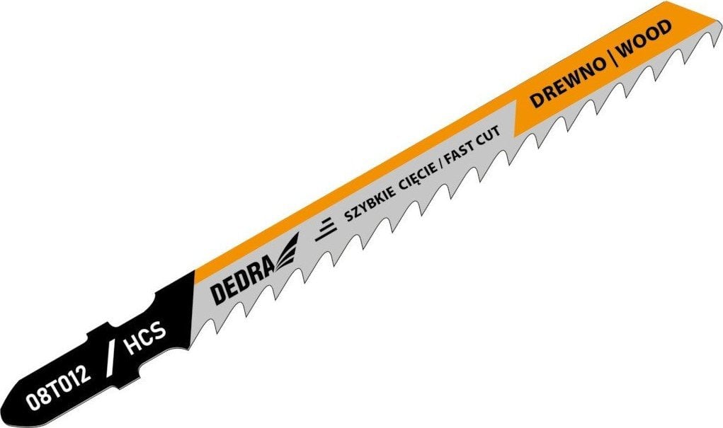 Dedra Brzeszczoty do wyrzynarki 100/75mm, drewno, HCS, T,2szt