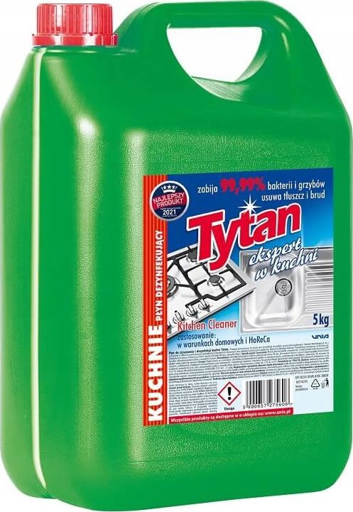 Tytan Płyn do dezynfekcji mycia kuchni 5 kg