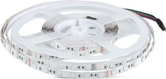 Taśma LED V-TAC Taśma LED V-TAC SMD5050 300LED 24V IP20 5mb 10W/m VT-5050 RGB 830lm
