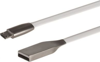 Kabel USB Maclean USB-A - microUSB 1 m Biały (MCTV-833W)