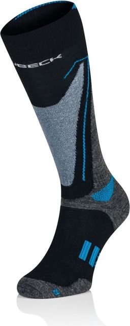 Brubeck Skarpety męskie Snow Force Light szaro-niebieskie r. 45-47 (BSN002/M)