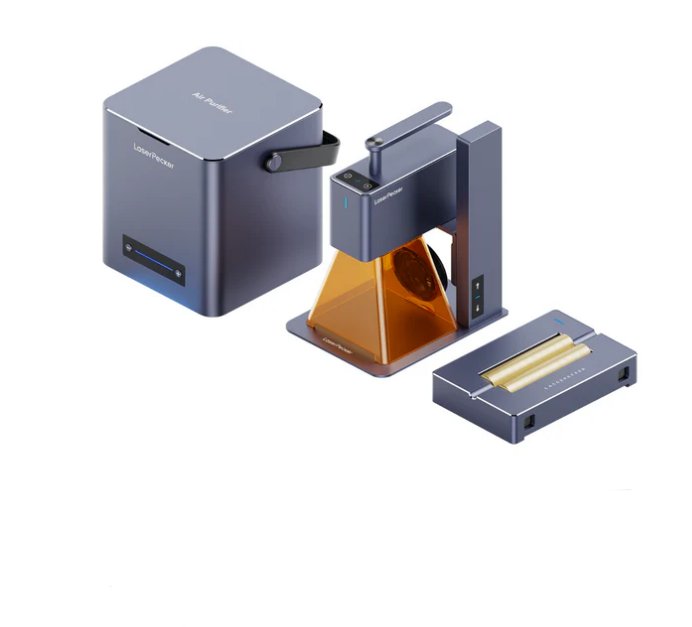 Grawerka laserowa LaserPecker LP2 + rolka+ oczyszczacz powietrza