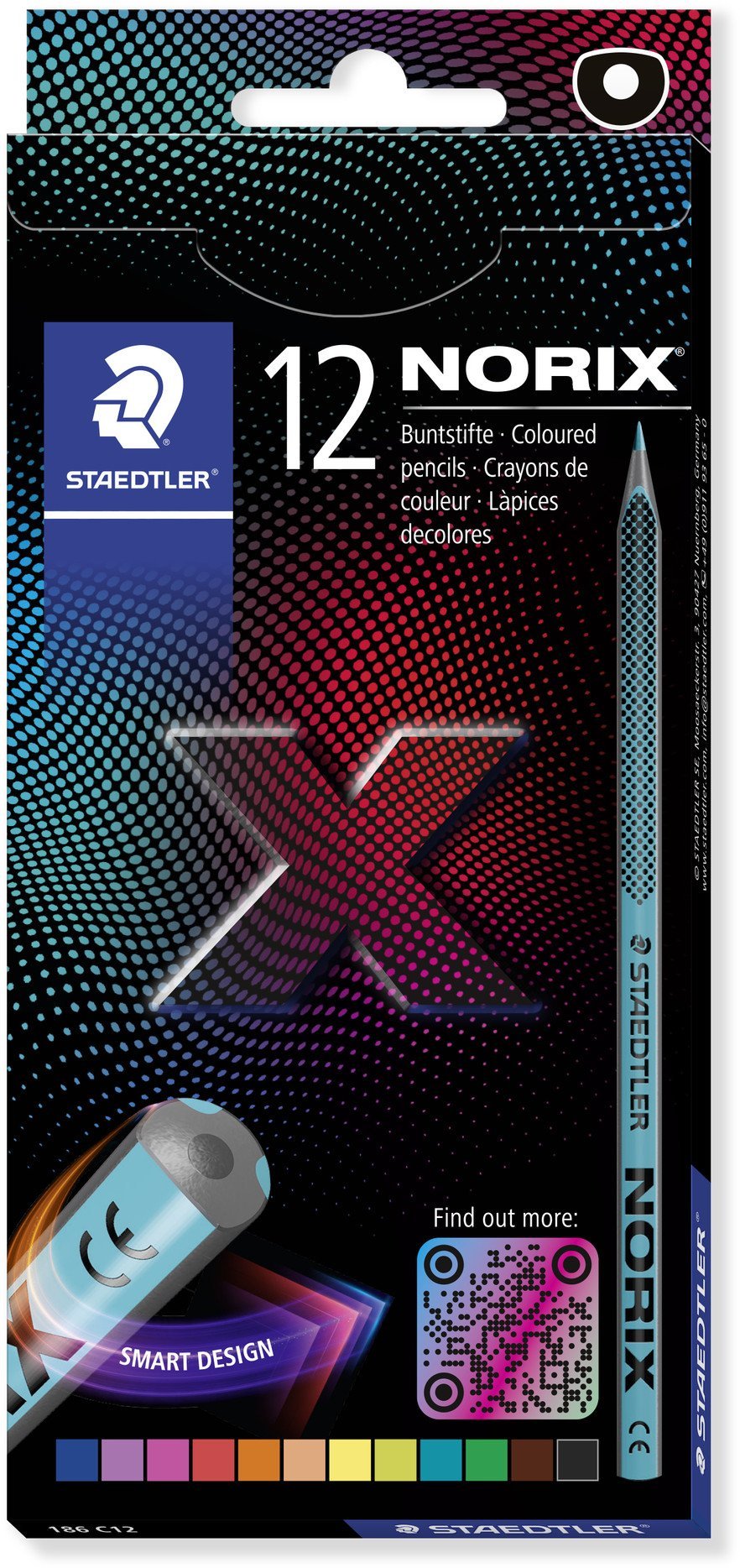 STAEDTLER Buntstifte NORIX 12 St. 100% PEFC