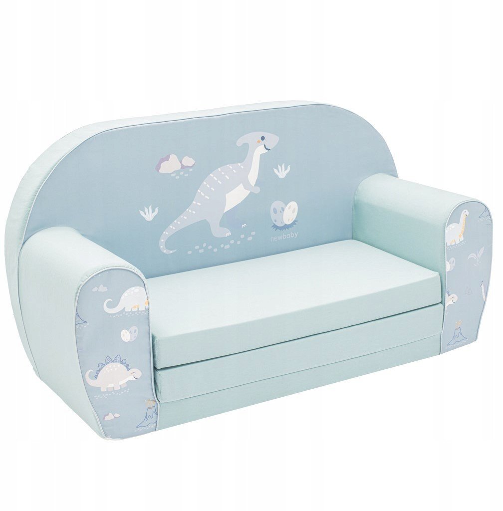 SOFA DZIECIĘCA ROZKŁADANA BABYMIX NEW BABY DINOSAUR