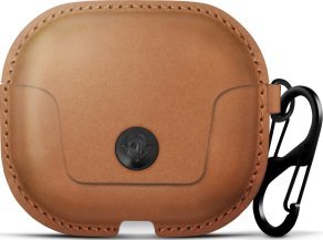 Twelve South Twelve South AirSnap - skórzane etui ochronne do Apple Airpods (3. Gen), (cognac)