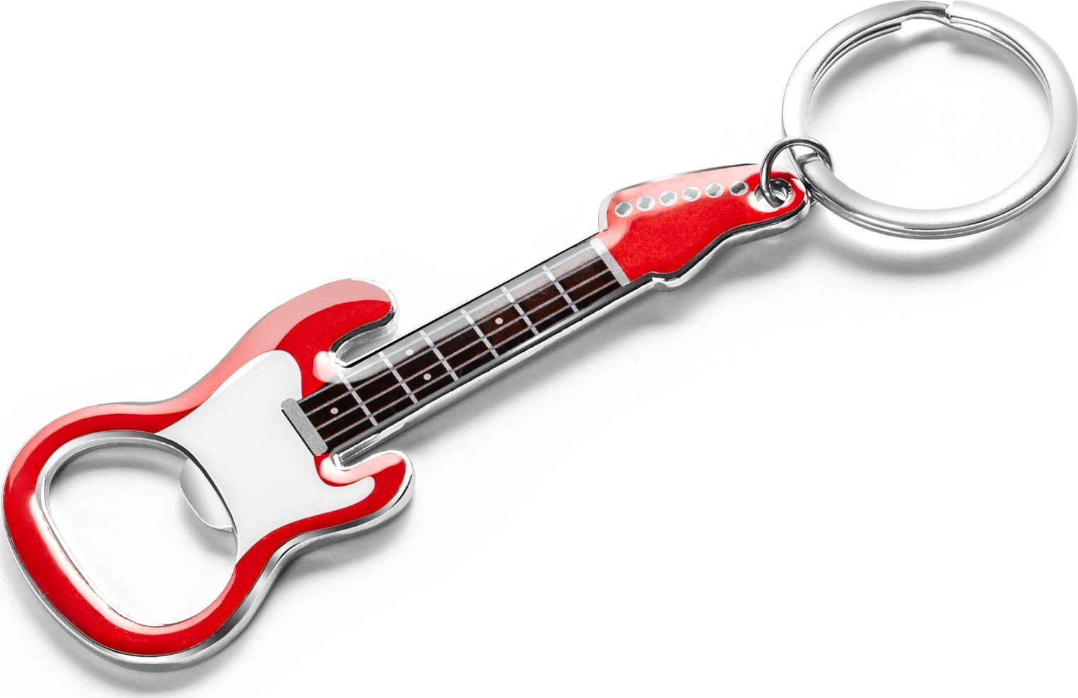 Gadget Master Otwieracz gitara elektryczna z magnesem - CZERWONY