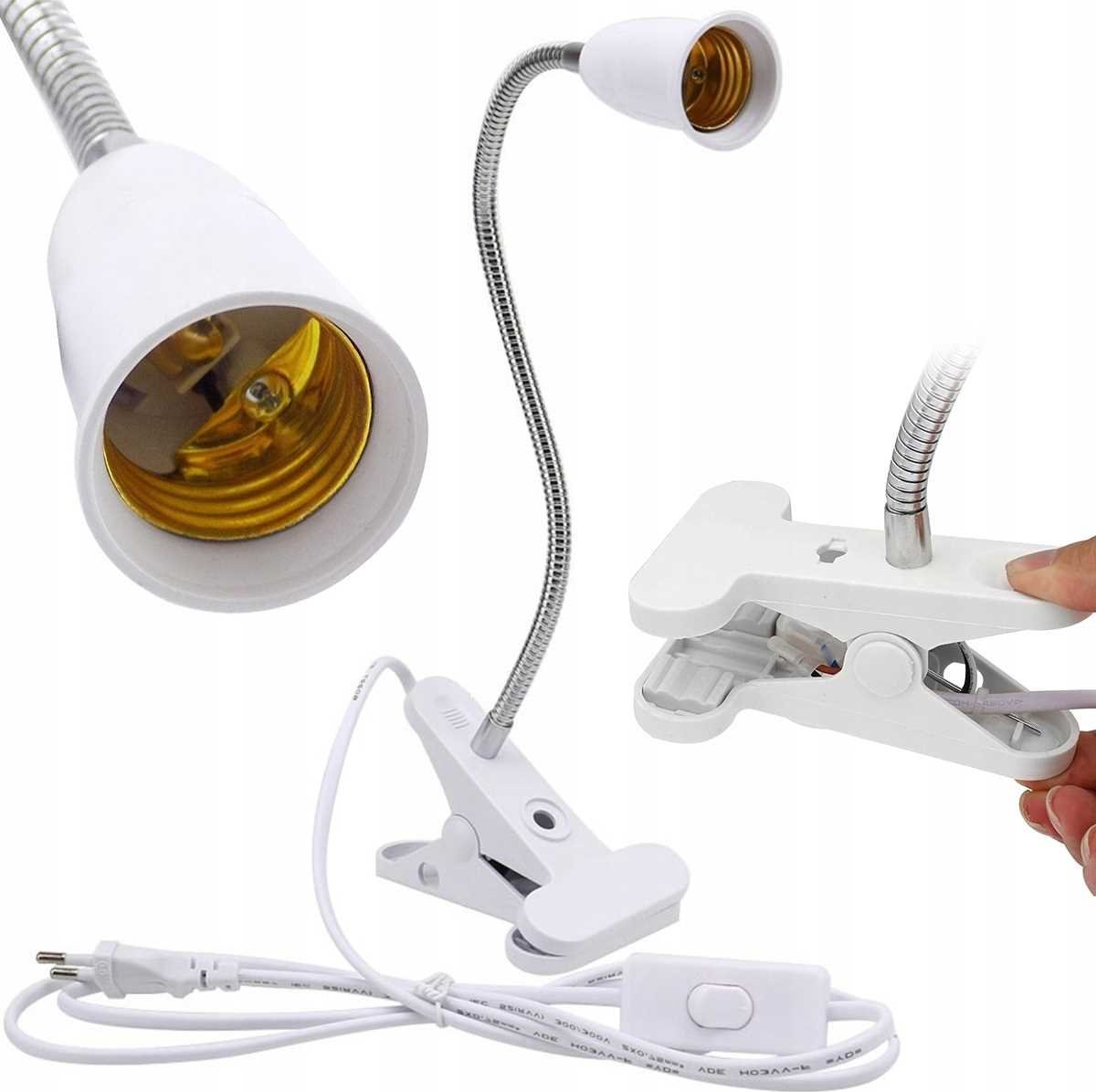 Heckermann Uchwyt Do Żarówek Heckermann Bm-Jd-30Cm Biały