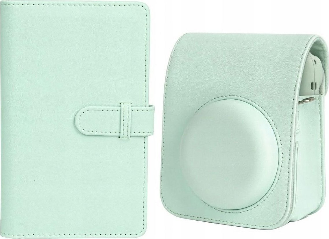 Pokrowiec LoveInstant Futerał Etui Do Fuji Instax Mini 12 + Album 108x / Zielony