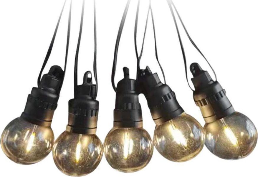 Triton Girlanda Ogrodowa Solarna z pilotem V-TAC 12 metrów 10 żarówek 0,5W IP44 VT-70512 3000K 300lm