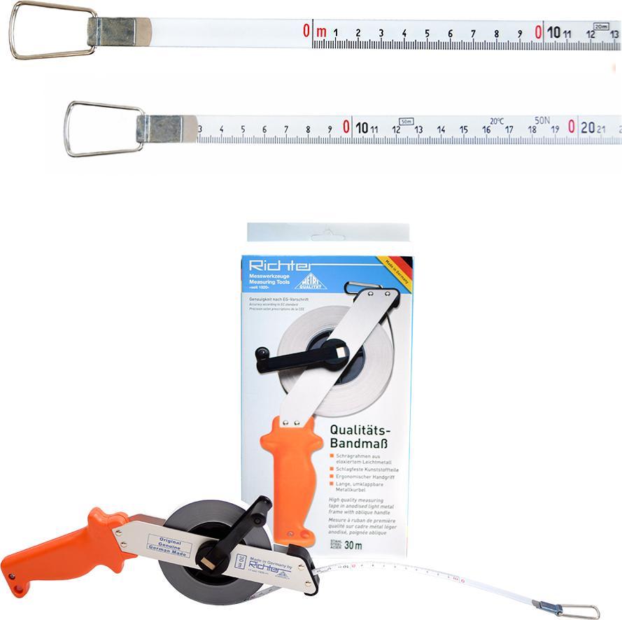 Richter Ruletka stalowa lakierowana RICHTER 414WSR 30m