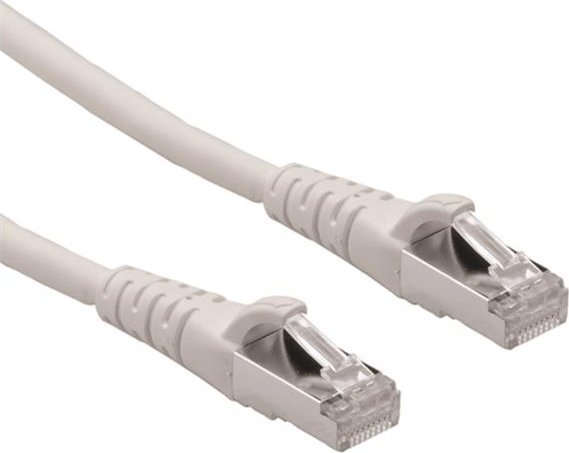 Roline ROLINE - Patch- Cable - RJ- 45 (M) to RJ- 45 (M) - 15 m - SFTP - CAT 6a - gray (21.15.2808)