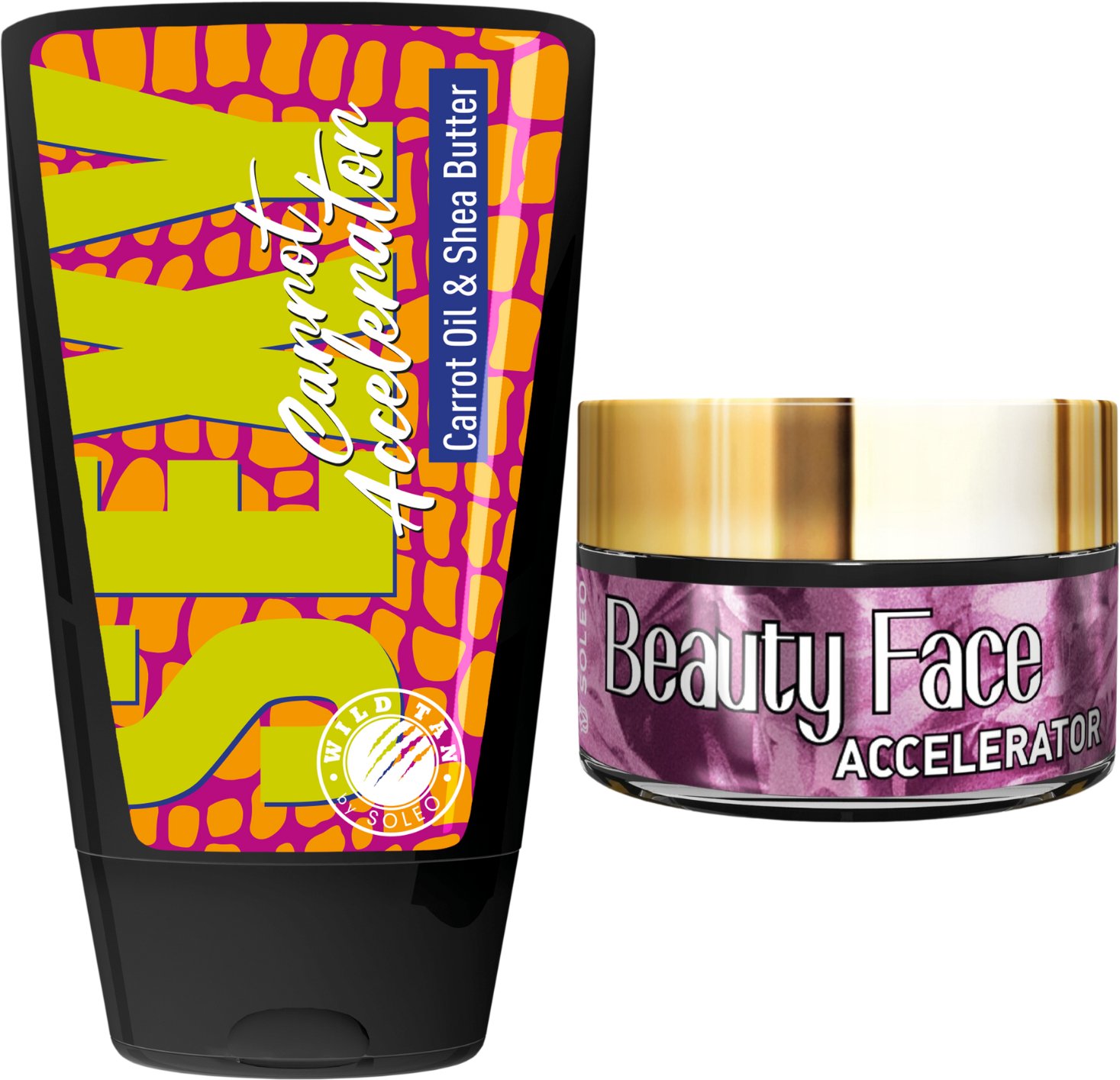 Wild Tan Sexy Carrot Accelerator + Słoiczek Beauty Face