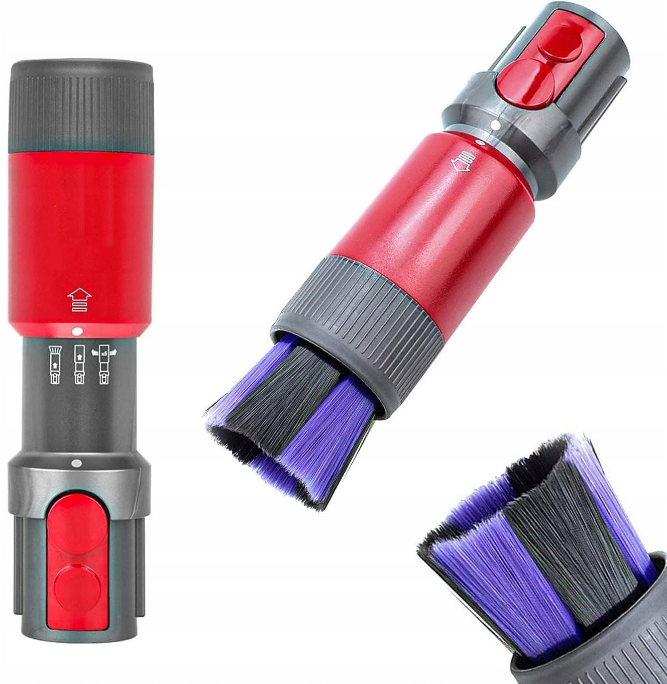 MIĘKKA SZCZOTKA DO ODKURZACZY DYSON V7 V8 V10 V11 V15 ULTRACIENKIE WŁOSIE