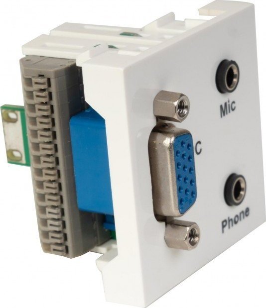 Fonestar Fonestar WP-52JVJ - Moduł - VGA + mikrofon (minijack) + telefon (minijack) / zaciski