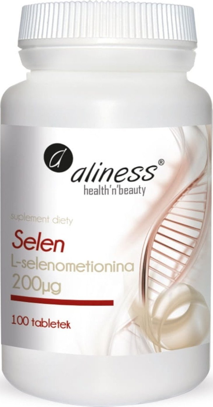 Aliness Selen L-selenometionina 200g 100tab