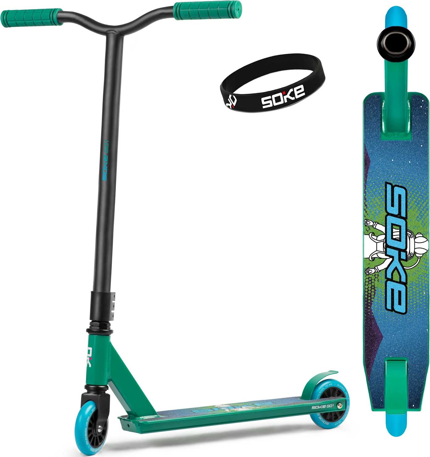 Hulajnoga Soke GO! Zielony (1642)