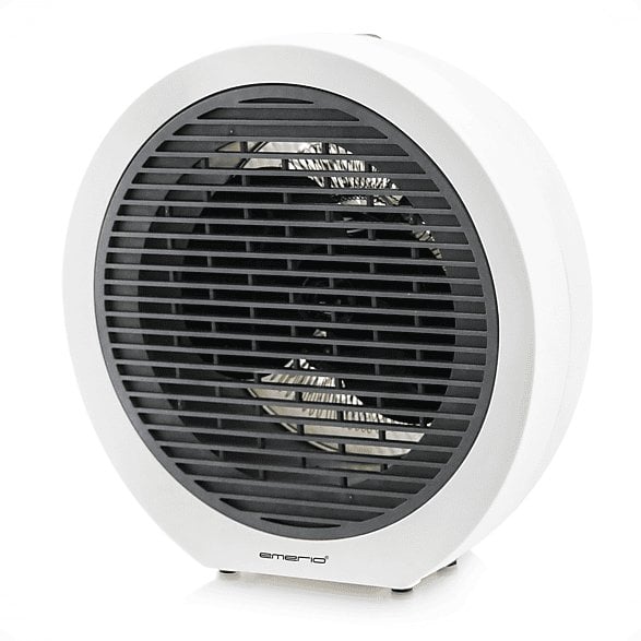 Termowentylator Emerio Nagrzewnica 2000 Watt, Ventilation, Thermostat, biały