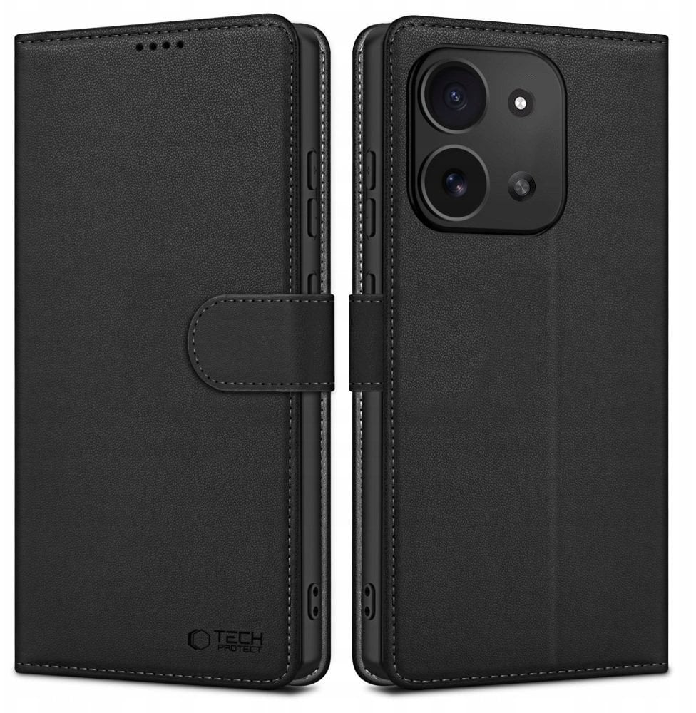 Tech-Protect Etui z klapką Wallet do Xiaomi Redmi 15c Black