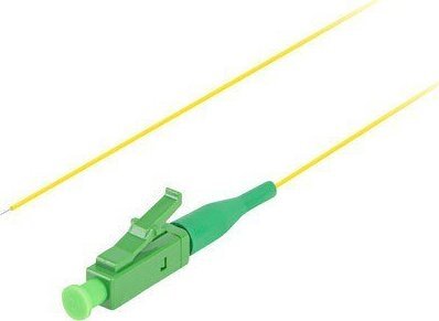 Lanberg Pigtail SM LC/APC Esay Strip 9/125 G657A1 2M żółty