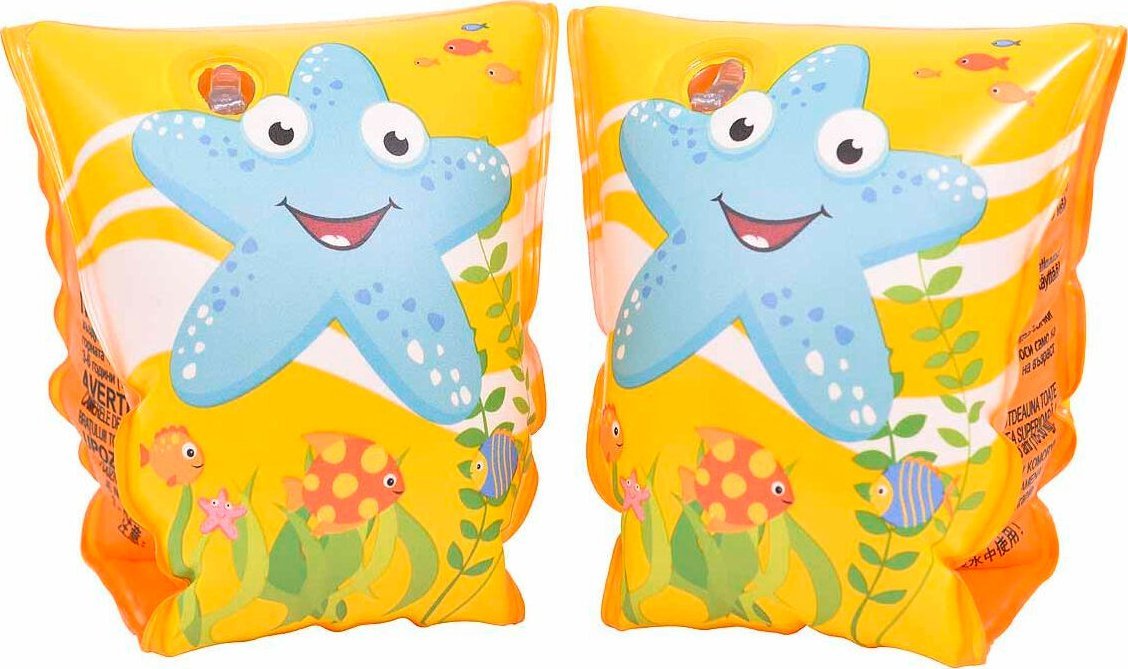 Bestway Rękawki do pływania dla dzieci zwierzątka morskie 23x15cm 37464 gwiazda