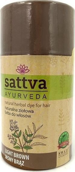 Sattva Sattva Ayurveda Farba Do Włosów Jasny Brąz 150G