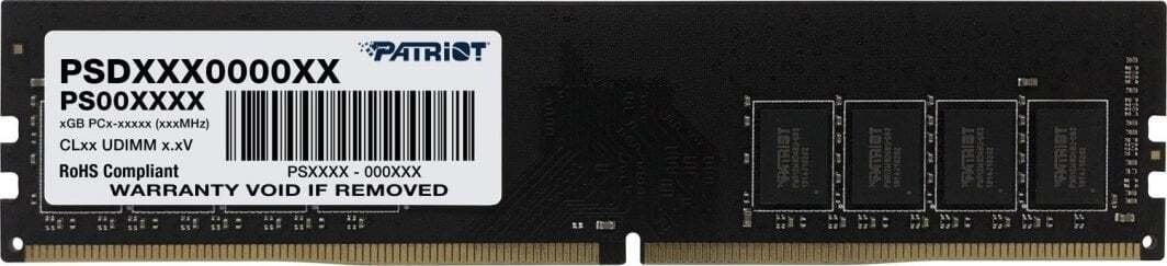 Patriot DDR4 8GB 3200MHz 1 Rank Bulk Hynix Chip