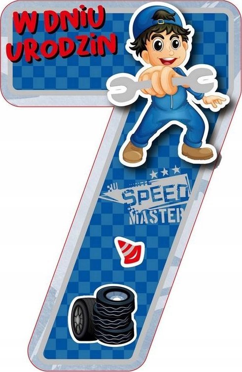 ARMIN KARNET GM 7 URODZINY CHLOPIEC